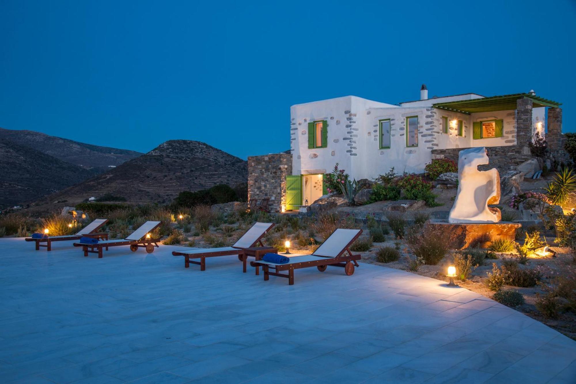 Villa Aeolos With 2 Private Pools Sarakíniko Eksteriør billede